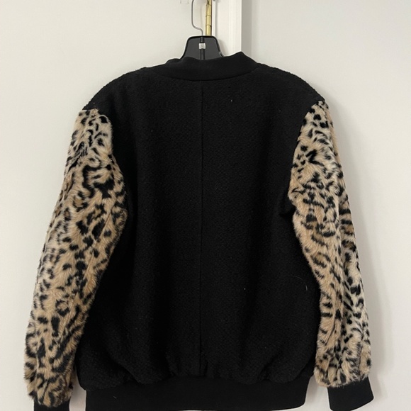 Club Monaco Leopard Bomber - Picture 3 of 3